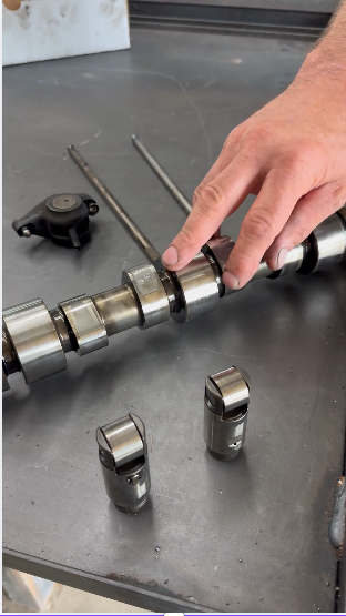 Damaged Cummins lifter components